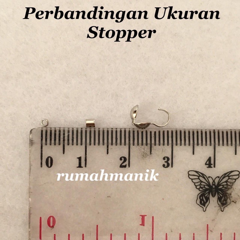 Stopper Kokot Capit Kodokan A Kodokan Penjepit Gelang Kalung Nikel #3