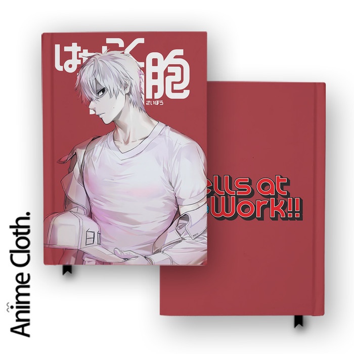 

Buku Catatan Notebook Cells At Work White Cell Custom Diary Hardcover