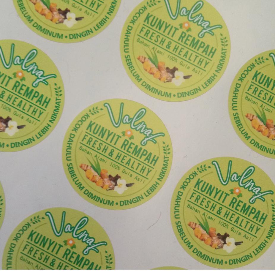 

❅ Cetak Stiker + Cutting gambar siap cetak (tidak menerima desain)