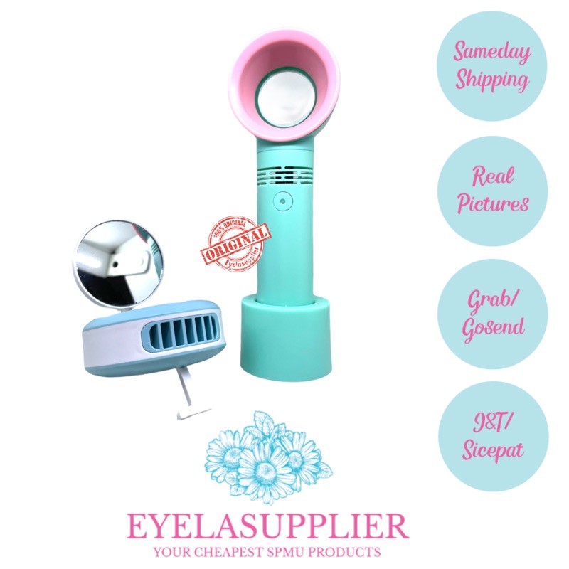 Blower Elektrik cermin mini air conditioning automatic fan untuk eyelash extension