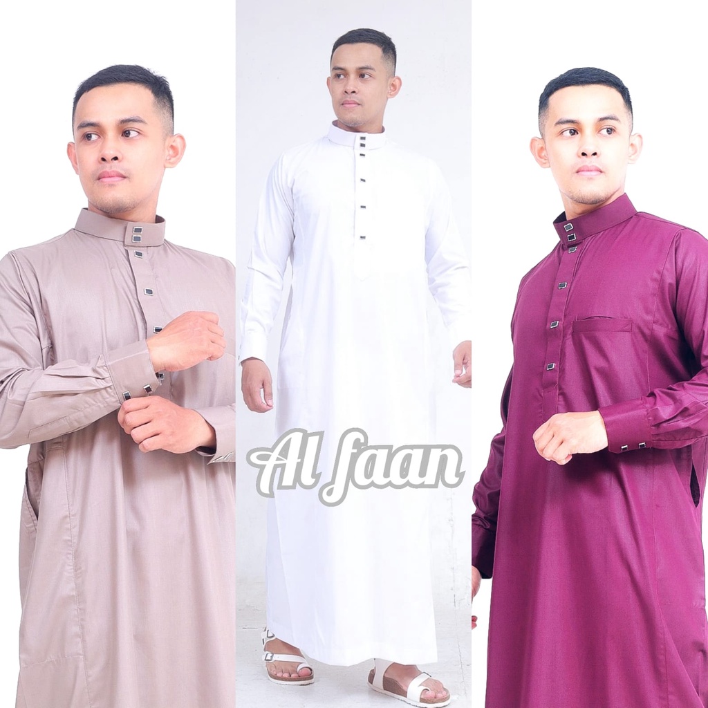 Jubuah Gamis Pria jubba alfaan gamis model haramain