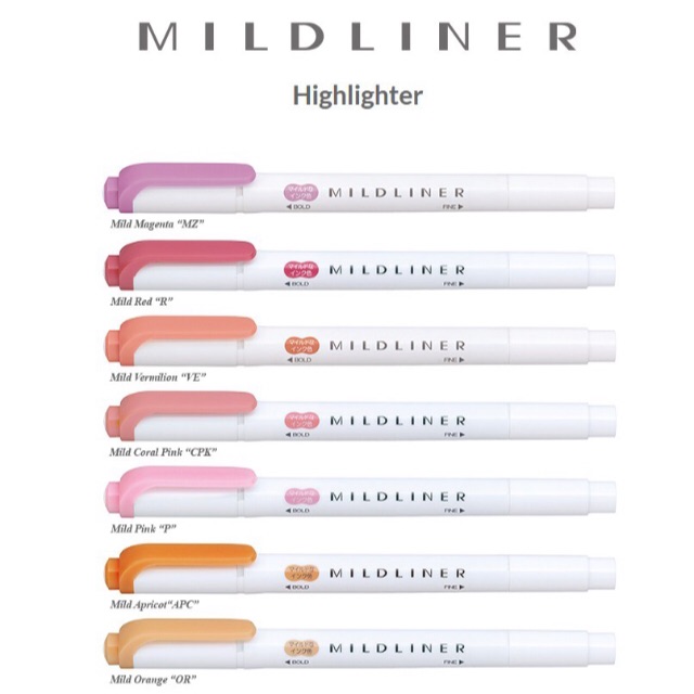 

Zebra Mildliner Double-Sided Highlighter