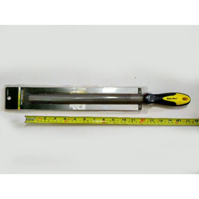 

Hald round file kikir setengah bulat 12 inch sun flex