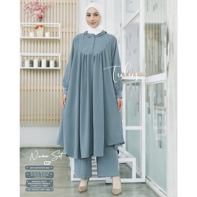 Setelan Crinkle Jumbo ld 120cm ori Tulus signature