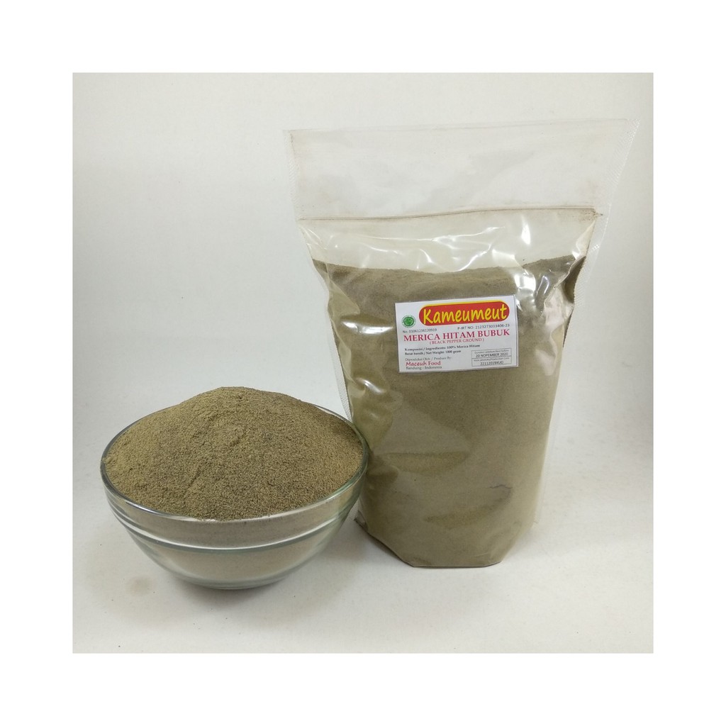 

Merica - Lada Hitam Bubuk Kameumeut 1000 gram