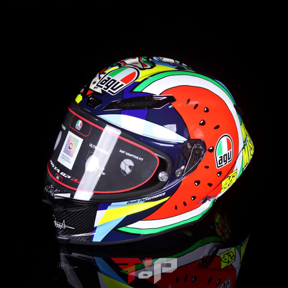 AGV PISTA GP RR ROSSI MISANO 2019 CARBON LIMITED EDITION SAN MARINO GP