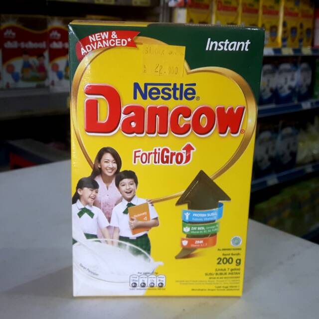 

Susu DANCOW Fortigro 200gr Coklat / Instant