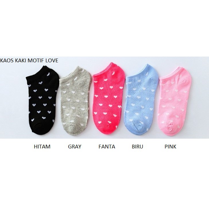 Retaily Kaos Kaki Ankle Polos Wanita KaosKaki Pendek Korea  Short Socks