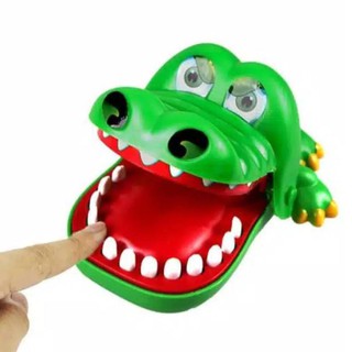 CROCODILE DENTIST GAME SURPRISE TOYS MAINAN  BUAYA GIGIT  