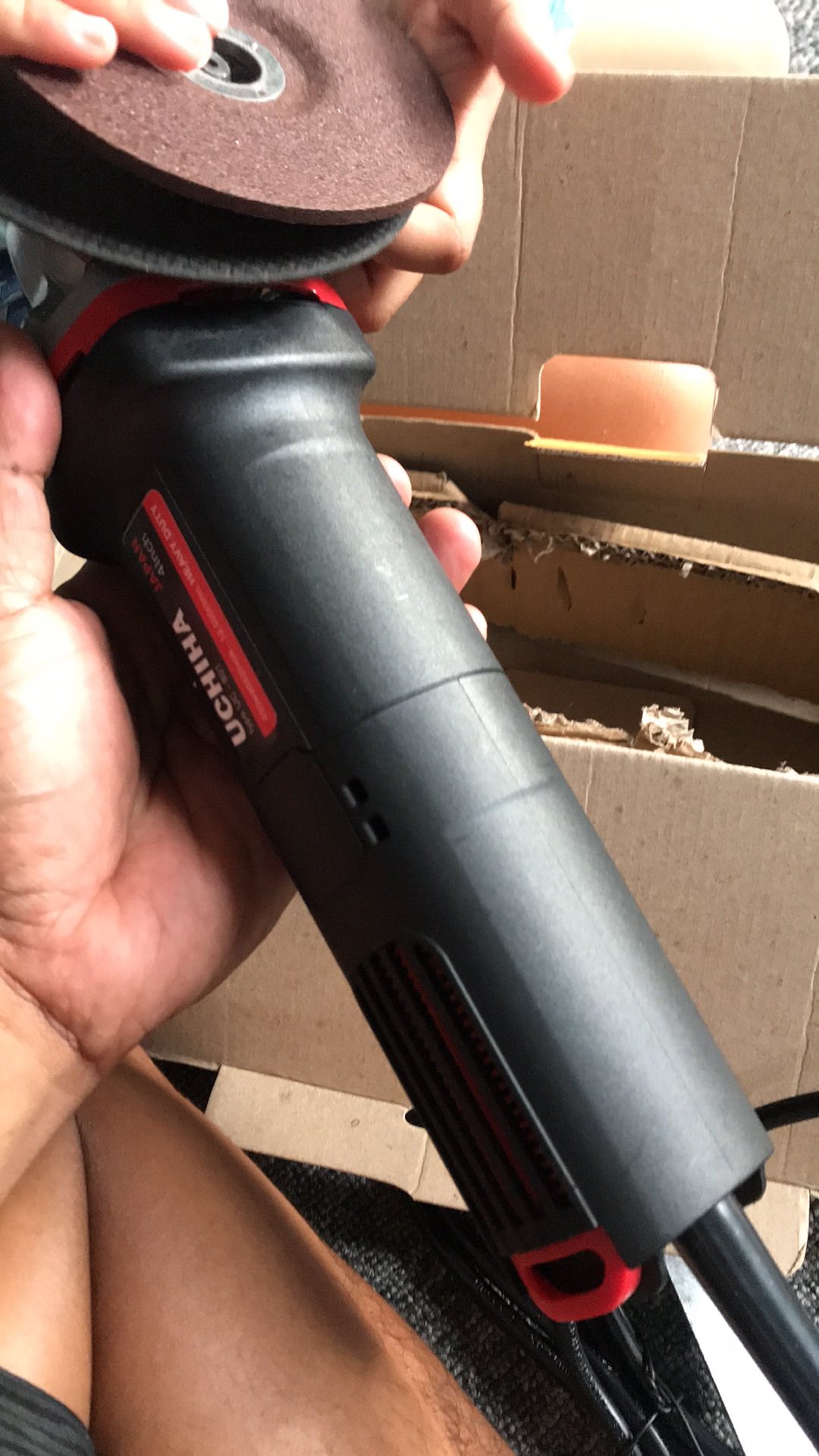 Mesin Grinda Tangan 4inc Brand Fish Usa Harga Promo Garansi 1 Tahun