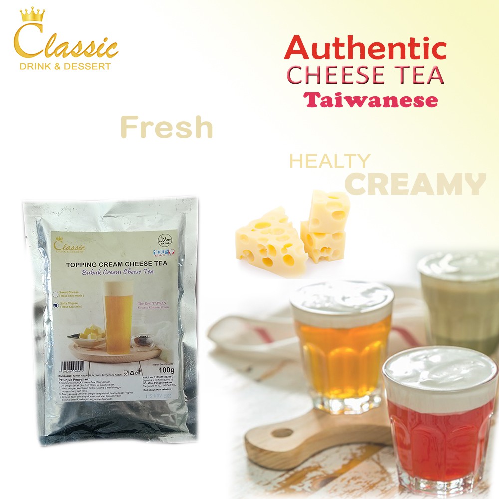 Cheese Tea Powder ( Topping cheese tea ) @ 100 gr