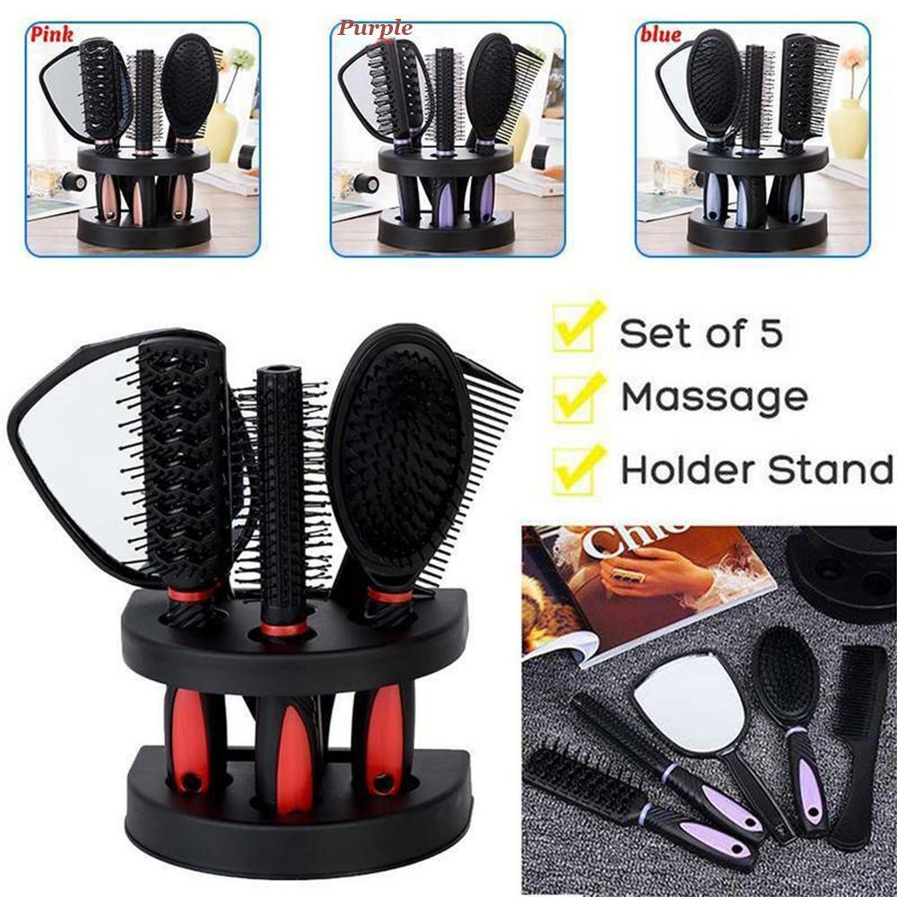 5pcs / Set Sisir Rambut Profesional Untuk Mandi
