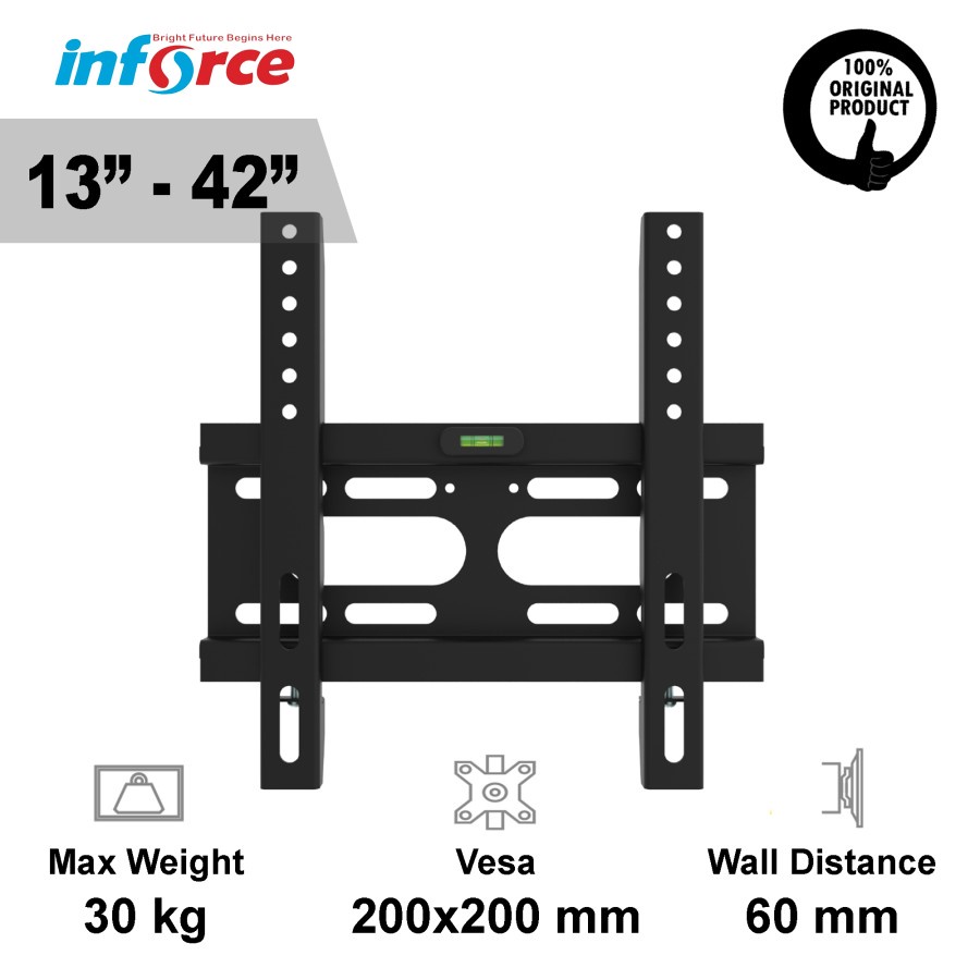 BRACKET TV LCD/LED 13-42&quot; 42 INFORCE W200CF UNIVERSAL BRAKET BREKET