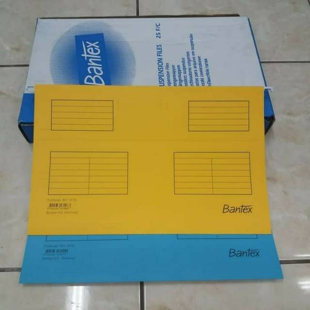 

Hangging Map Folio Bantex 3470 (25 Lembar) / Map Gantung Folio Bantex 3470