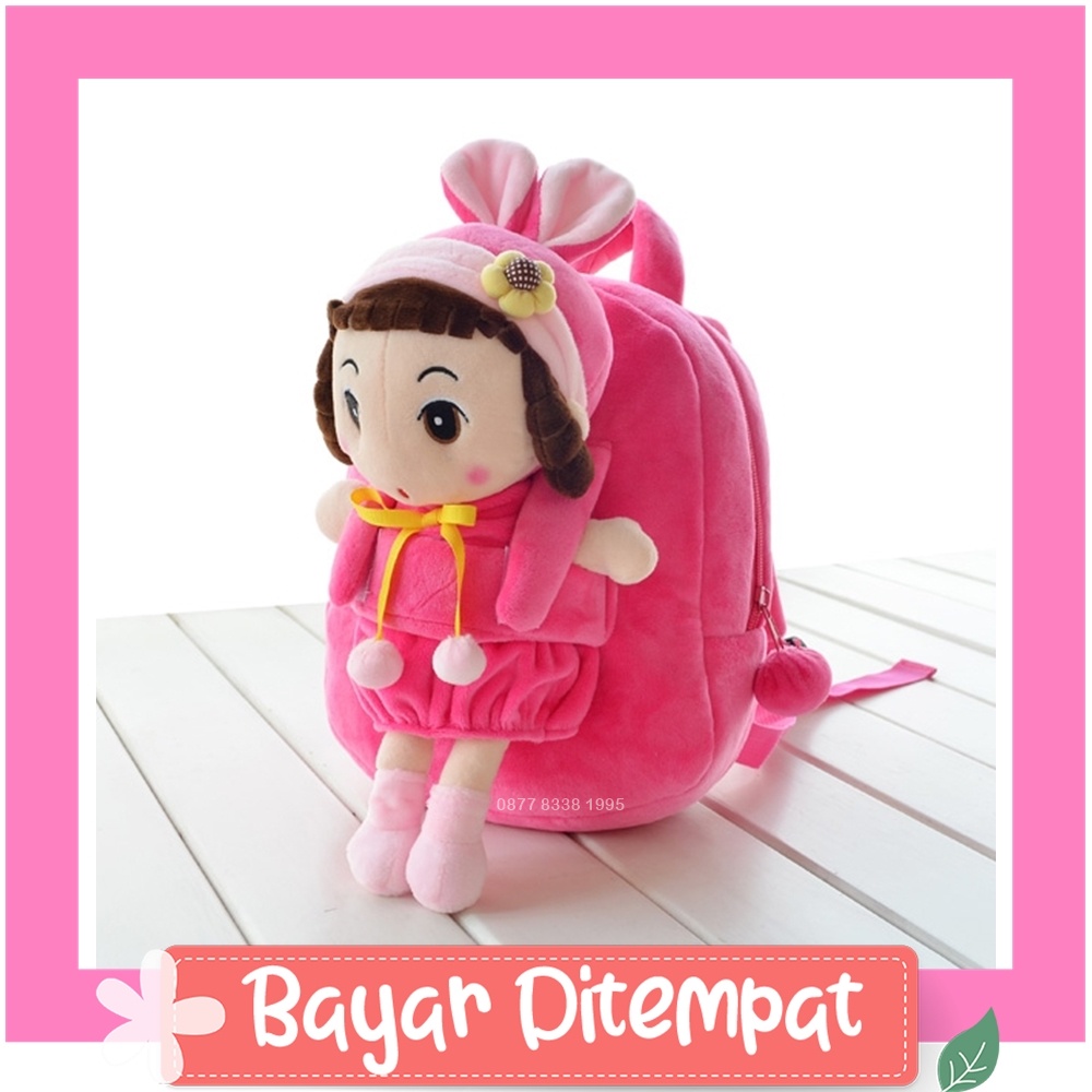 EI3Y_ PTC Bag By Petite Cherie Ransel Bahu Wanita Murah Anti Air Tas Anak Dewasa Muda Perempuan Cewek Trendy Keren Ukuran Kecil Asli Bogor Bandung Karakter Unicorn Cocok Pesta Formal Casual Tali Panjang Pendek Enam Warna Cantik Nylon Murmer Laris