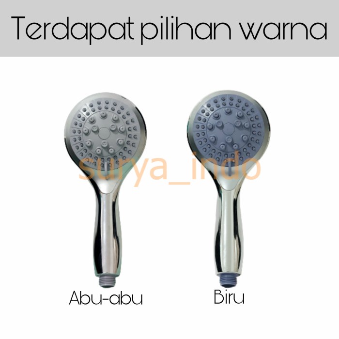 SHOWER MANDI SET KEPALA SHOWER + SELANG SHOWER 150 CM SHOWER TANGAN