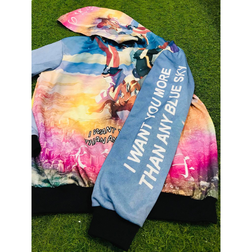 Hoodie Weathering With You Fullprint