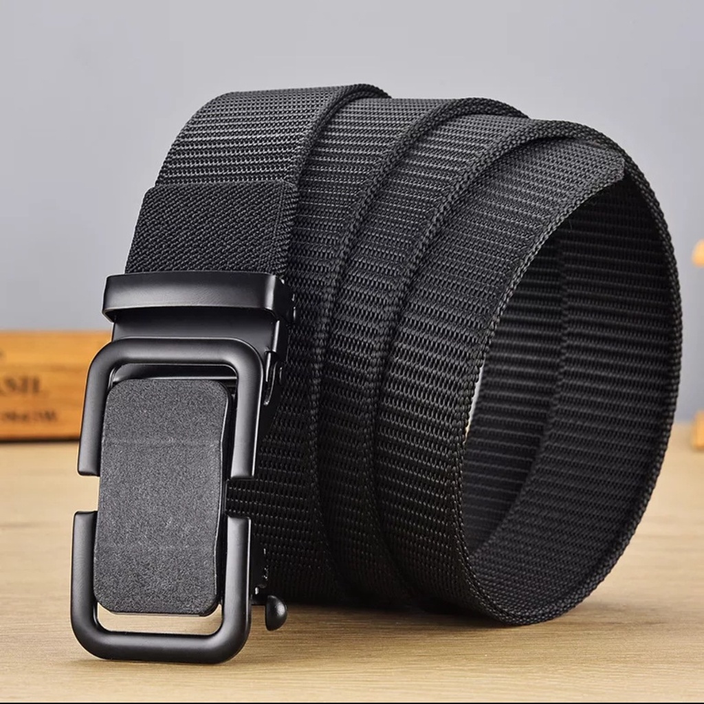 IKAT PINGGANG PRIA SABUK NYLON CANVAS MODEL REL GESPER ELEGANT MEN BELT S037