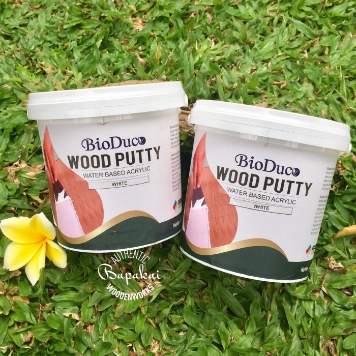 Jual Kayucat Bioduco Wood Putty Dempul Kayu Bapakaiwood Can 1 5 Kg Cat Kayu Shopee