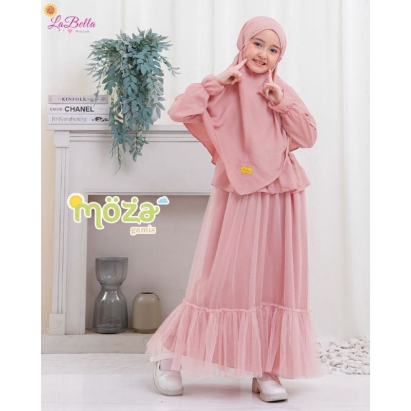 Gamis Moza Labella / Gamis Tutu Anak Labella