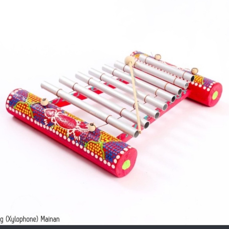 Mainan Anak Tradisional Kayu Kulintang ( Xylophone)