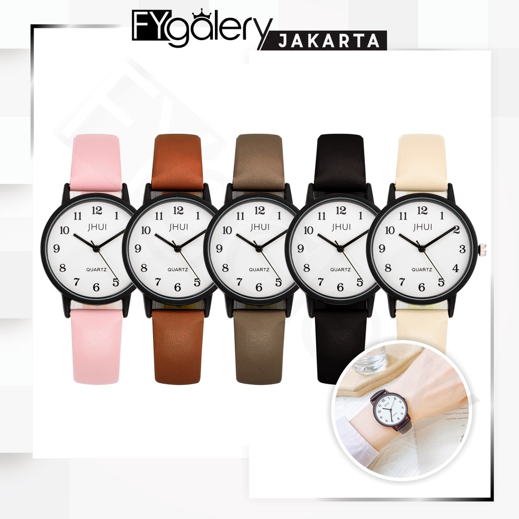 FYGALERYJAKARTA J184 Jam Tangan Analog Jam Tangan Fashion Wanita Jam Tangan Wanita Murah Import