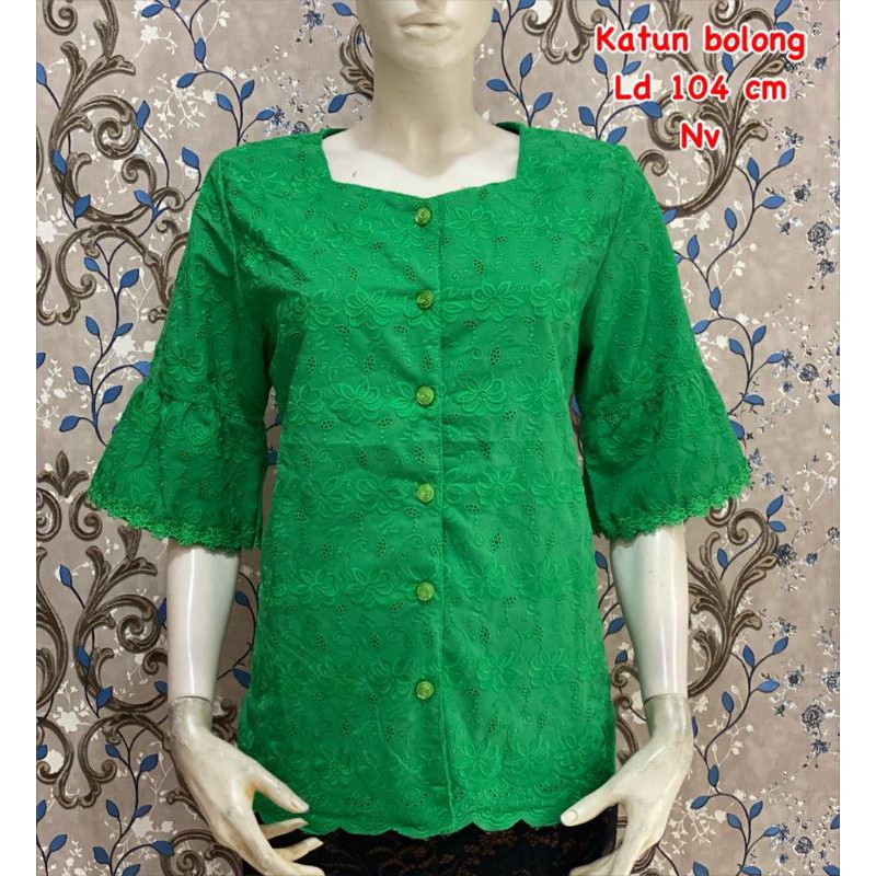 Blus Katun Bolong