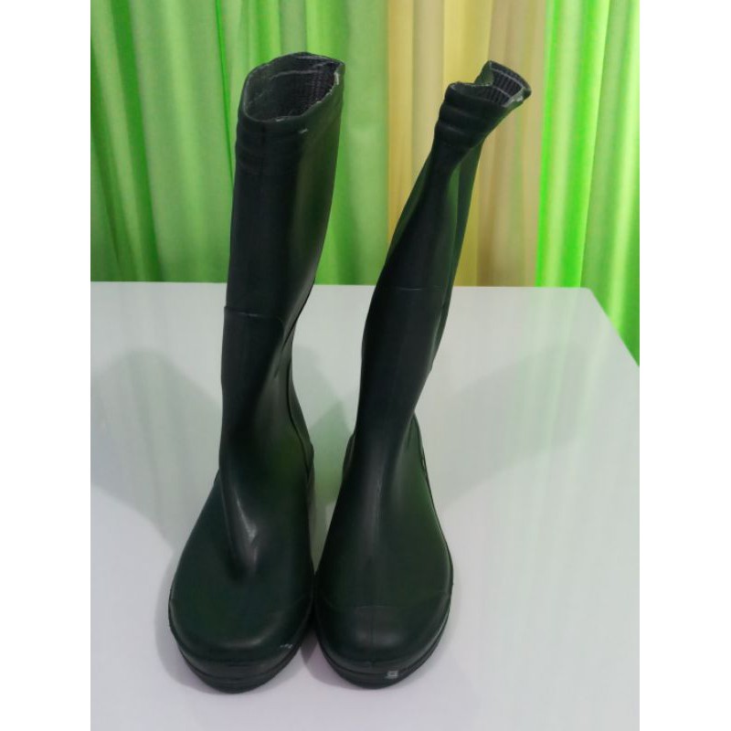 SEPATU BOOT KARET BOT FORLI FORLY TINGGI PROYEK BANJIR COR KEBUN/ TAHAN MINYAK