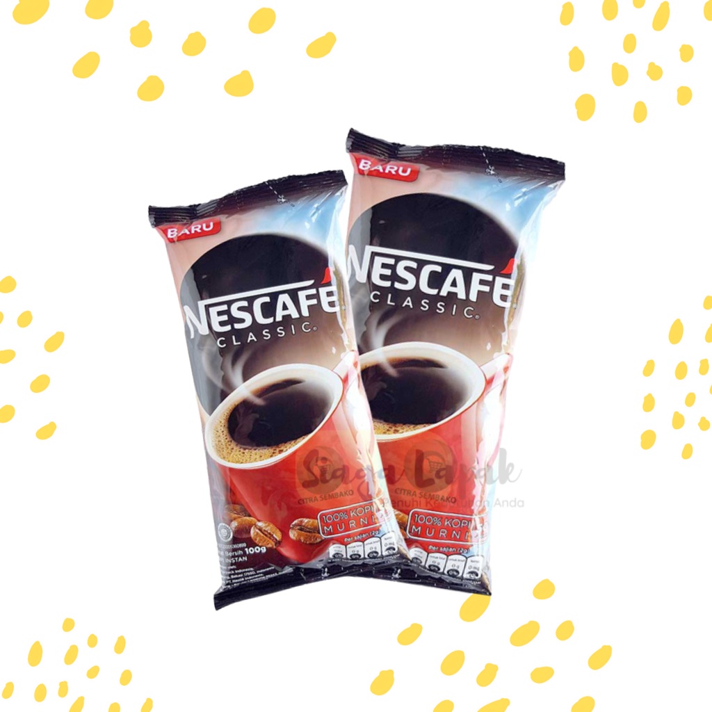 Nescafe Classic Kopi Robusta murni 100 gram