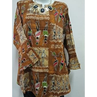 JUAL BATIK WANITA COKLAT