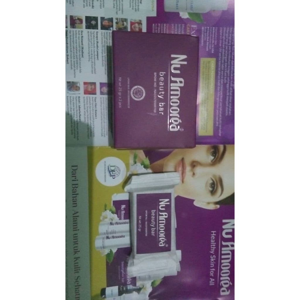PROMO    SAbun Nu AMOOREA 25BAR  TERLARIS