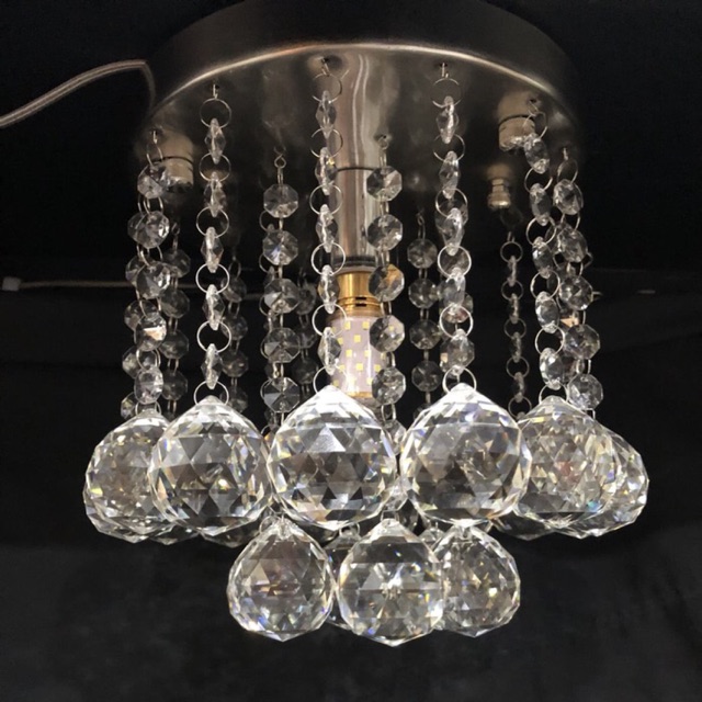 Lampu plafon hias kristal elegan minimalis include bohlam Lampu plafon hias kristal elegan minimalis include bohlam