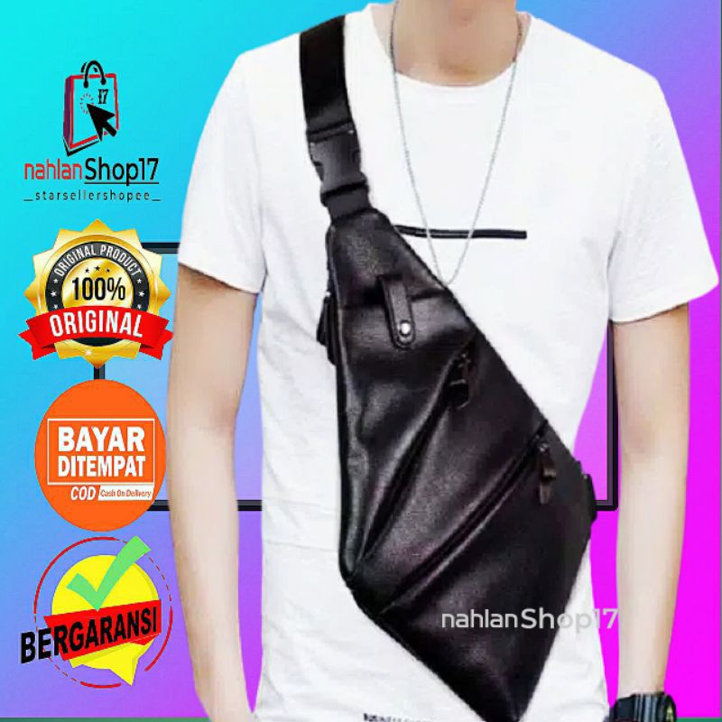 TAS SELEMPANG HP PRIA/  TAS SLEMPANG KULIT IMPORT / TAS SELEMPANG PRIA TERBARU / TAS COWOK KEKINIAN
