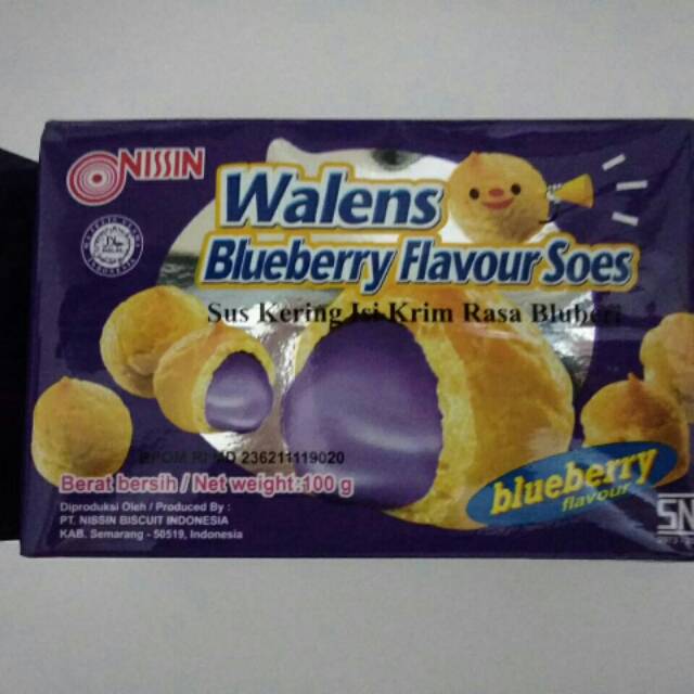 

Walens blueberry soes100gr