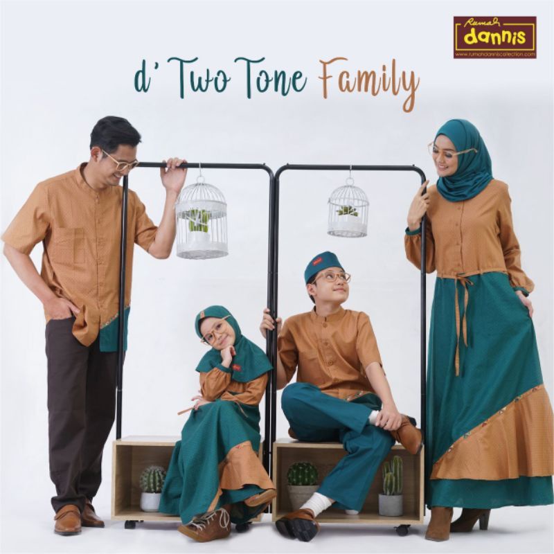 baju muslim Koko taqwa anak dannis d'two tone