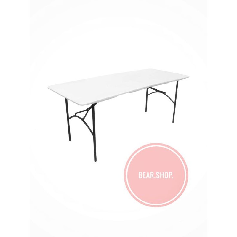 Lifetime Meja Taman Lipat 182 Cm - Putih
