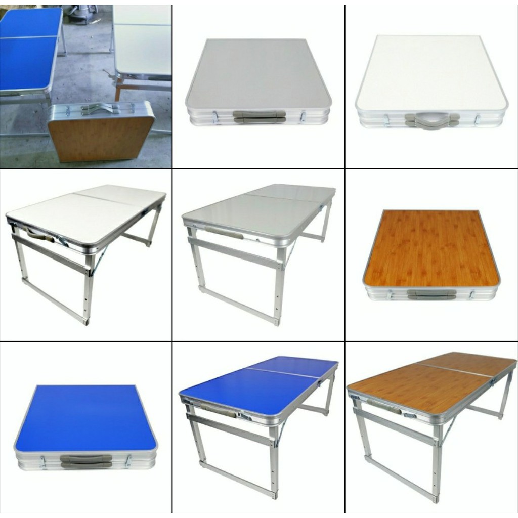 Meja Lipat Potable Model Koper Shopee Indonesia Meja Lipat Potable Model Koper Shopee Indonesia