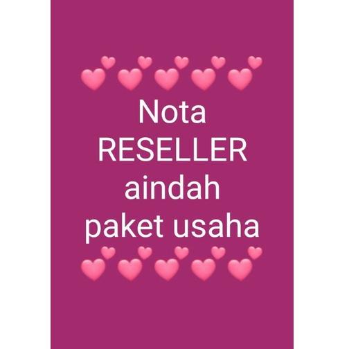 

6LQ nota RESELLER✢ (Ready Stock)