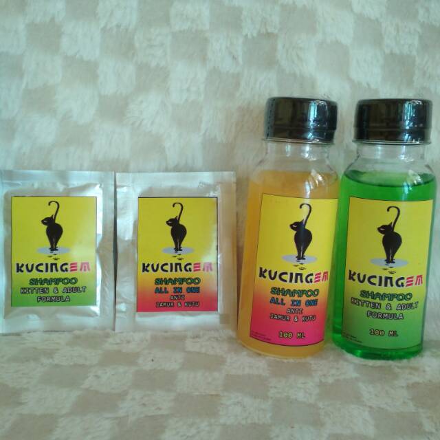 Shampoo kucing all in one