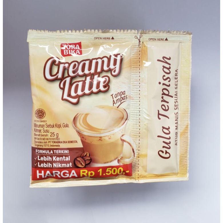 

Kopi Creamy Latte Tora Bika