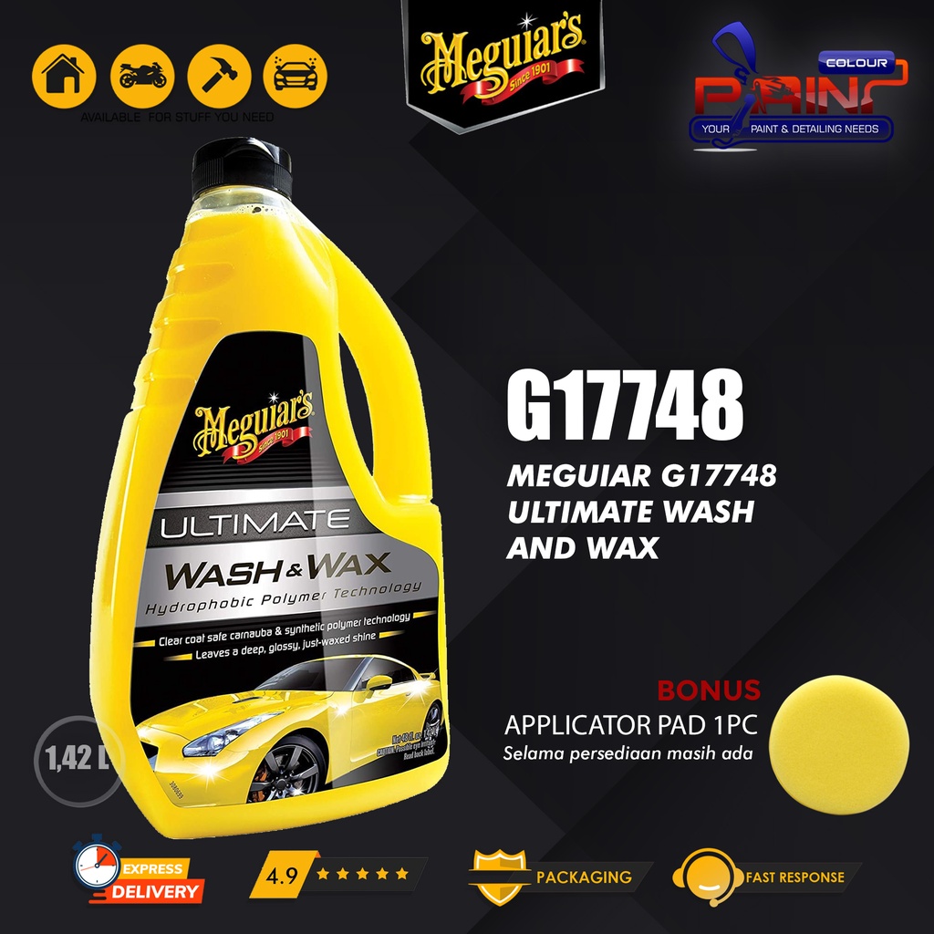 Meguiar's - G17748 Meguiars ULTIMATE WASH AND WAX SHAMPOO