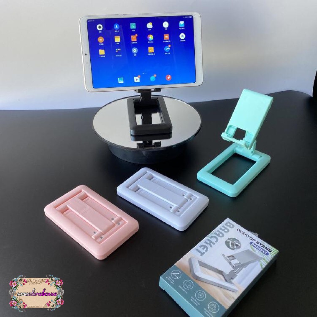 BM096 Bracket Holder phone Stand universal folding dudukan Hp tablet SB1124