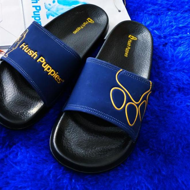 ☺ SANDAL SLOP HUSH PUPPIES Sandal Hush puppies original premium sendal slop Hush puppies wanita pria