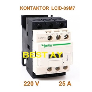 Kontaktor SCHNEIDER LC1D09M7 LCID-09M7 220V AC CONTACTOR MAGNETIC Electric Telemecanique