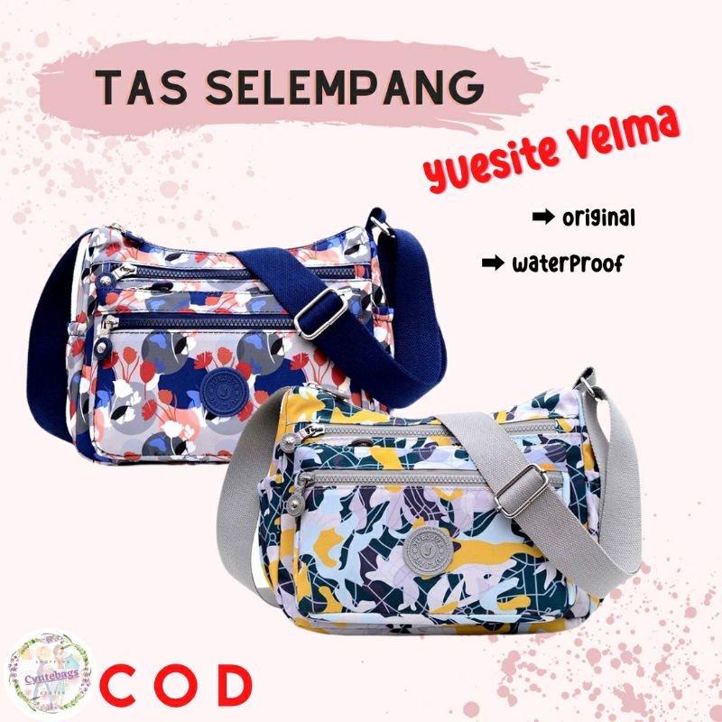 Tas selempang wanita medium sling bag yuesite velma original cyutebags