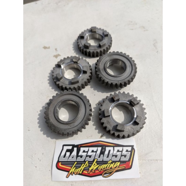 RASIO GIGI 5 MEGAPRO 30T CUSTOM ANTI NGEMPOS