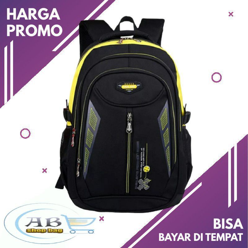 Tas Ransel PoLo Backack Tas Laptop Acer unisex Tas SeKolah SD SMP Kuliah Fashion