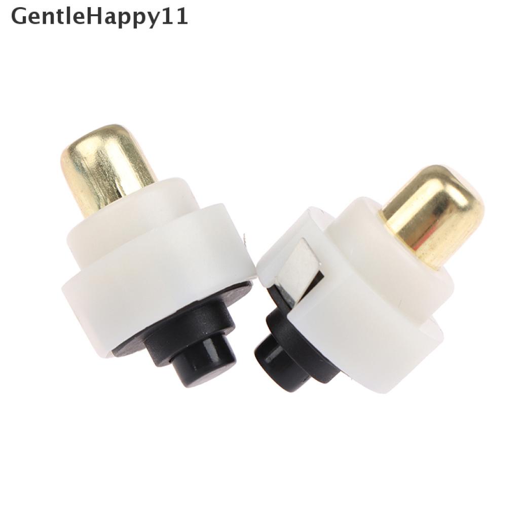 Gentlehappy 2Pcs Tombol Tekan ON / OFF 20mm Untuk Senter LED