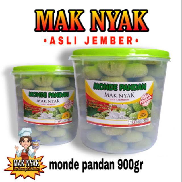 

Monde Pandan 900gr MAK NYAK