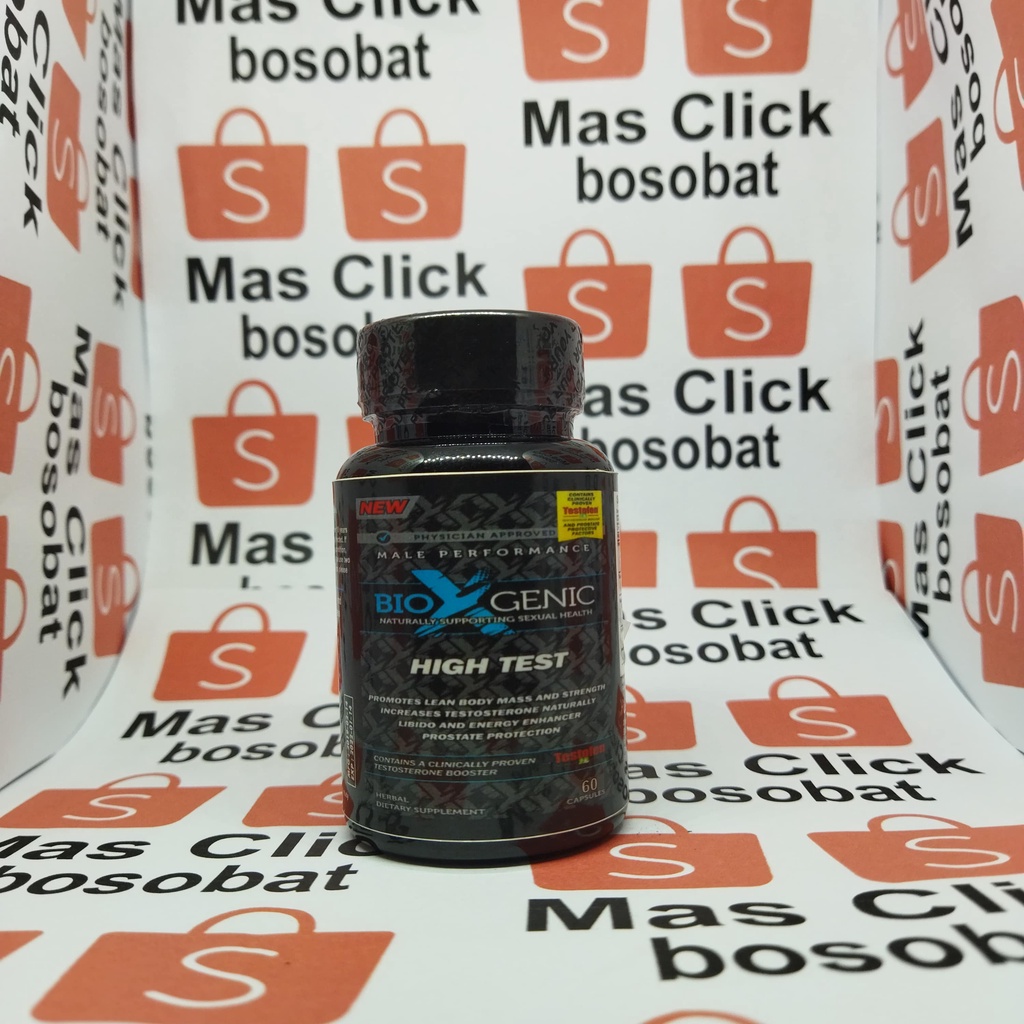 SUPLEMEN VITAMIN KESEHATAN PRIA DEWASA PENAMBAH TESTOSTERON BIOXGENIC HERBAL ORIGINAL